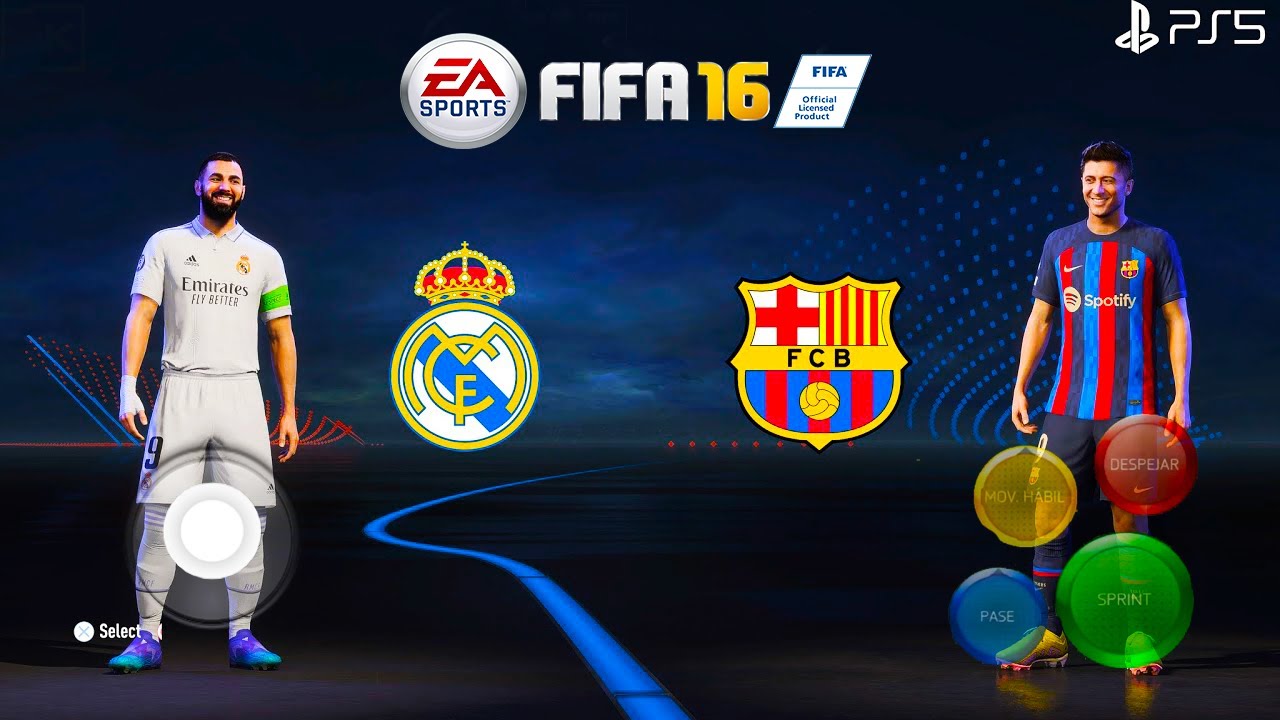 😲 GENIAL! NUEVO MOD de FIFA 16 Mobile Con Gráficos REALISTAS