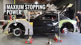 We got some last minute goodies before sema to help set us apart from
the millions of other supra that will be there this year! enjoy a
complete walk through...