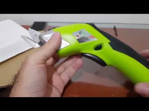 Simplicity Electric Scissors Unboxing + Demo - How to Cut