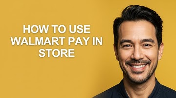 How to Use Walmart Pay In Store - KevinHowTo