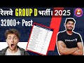 Railway GroupD Recruitment||रेलवे ग्रुप डी भर्ती 2025||Complete Information||By New lakshya academy