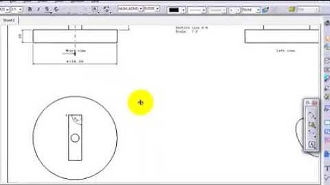 105 CATIA drawing Tutorial  Radius Dimensioning