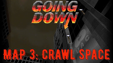 Doom 2 Going Down walkthrough no commentary MAP 3: Crawl Space (There are no secrets)
