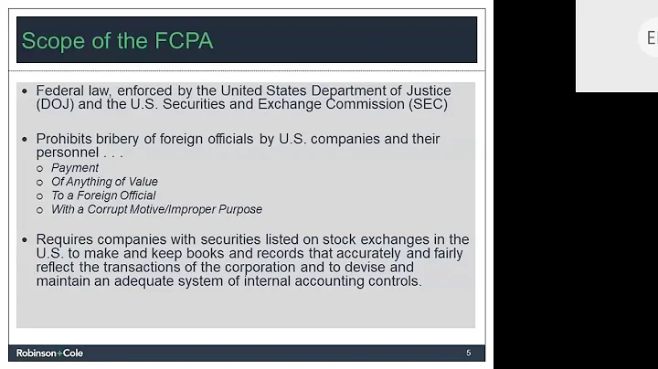 Foreign Corrupt Practices Act