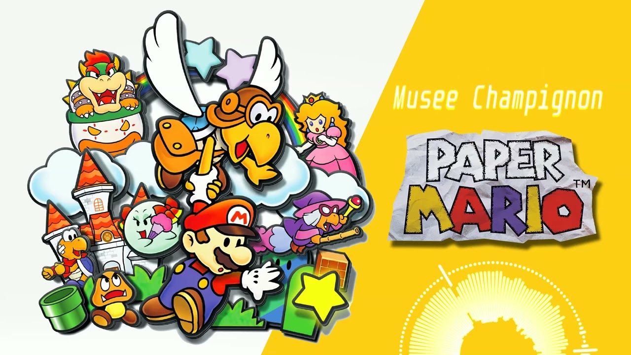 [Music box Cover] Musée Champignon - Paper Mario: The Origami King