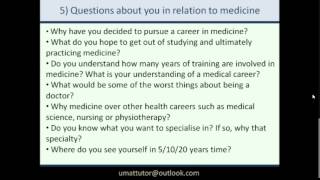 Mini Multiple Interview (MMI) guide for medicine entry