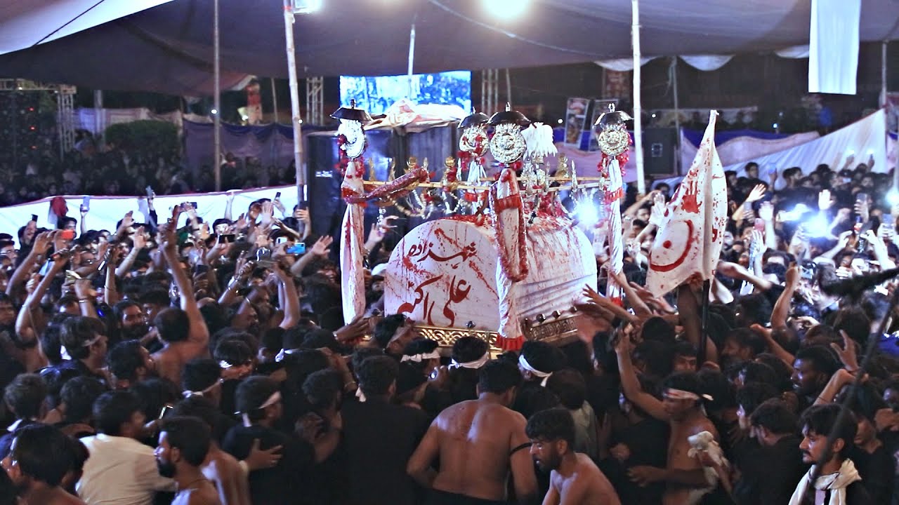 Azan-E-Ali Akbar | Baramadagi Taboot Mola Ali Akbar A.S | Markizi Imam Bargha Dhobi Ghatt | FSD 2022