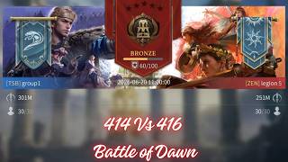 Age of Empires Mobile | Battle of Dawn | 414 Vs 416