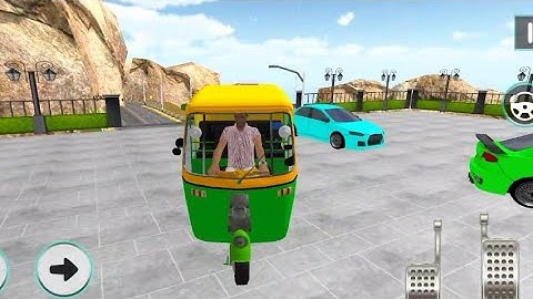 Auto Tuk Tuk Rickshaw Driving Simulation Gameplay (Android/iOS) - Level 2