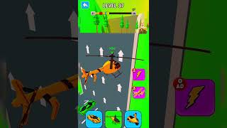 Shape-shfting Gameplay😋| level 37 |Hyper😄 casual ☺games| Shorts |😍 #hypercasualgames #shapeshifting