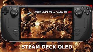 Steam Deck OLED / Gears of War 2 PC Port Performance / SteamOS 3.8.24