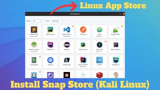 How to Install SNAP STORE on Kali Linux screenshot 4