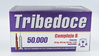 TRIBEDOCE 50,000 WHAT IS IT FOR. What are Neurotropic Vitamins used for?