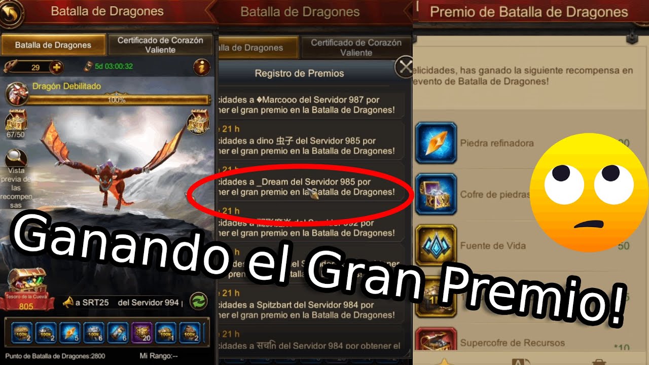 Evony ~ Como ganar el gran premio... en Batalla de Dragones