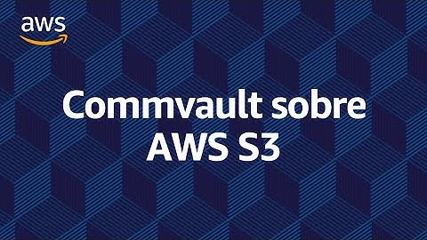Cómo guardar una copia de respaldo en Amazon S3 con Commvault Backup and Restore