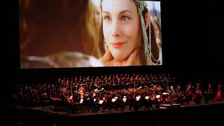 King Elessar is crowned / Samwise & Rosie get married live orchestra - LOTR The Return of the King
