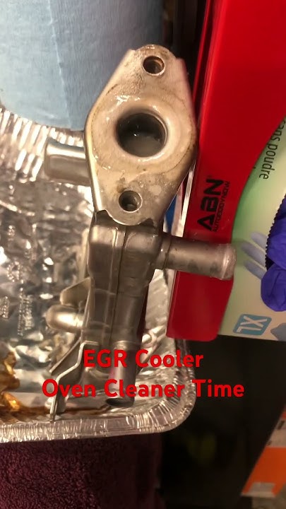 Prius EGR Cooler Cleaning - YouTube