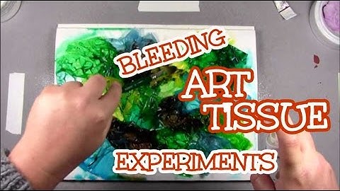 Bleeding Art Tissue Experiments