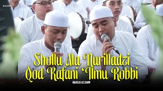 Download lagu Banjari Merdu ‼️ Shollu Ala Nurilladzi ❌ Qod Kafani - Majelis Az Zahir | Lirik & Terjemah