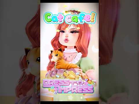 Nuevo NEKO CAFE y SETS en DTI  #roblox #dresstoimpress