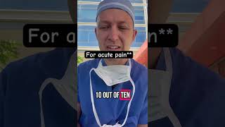 There is a new Pain scale to measure pain #joke #medicine #chronicpain #anesthesia #doctor