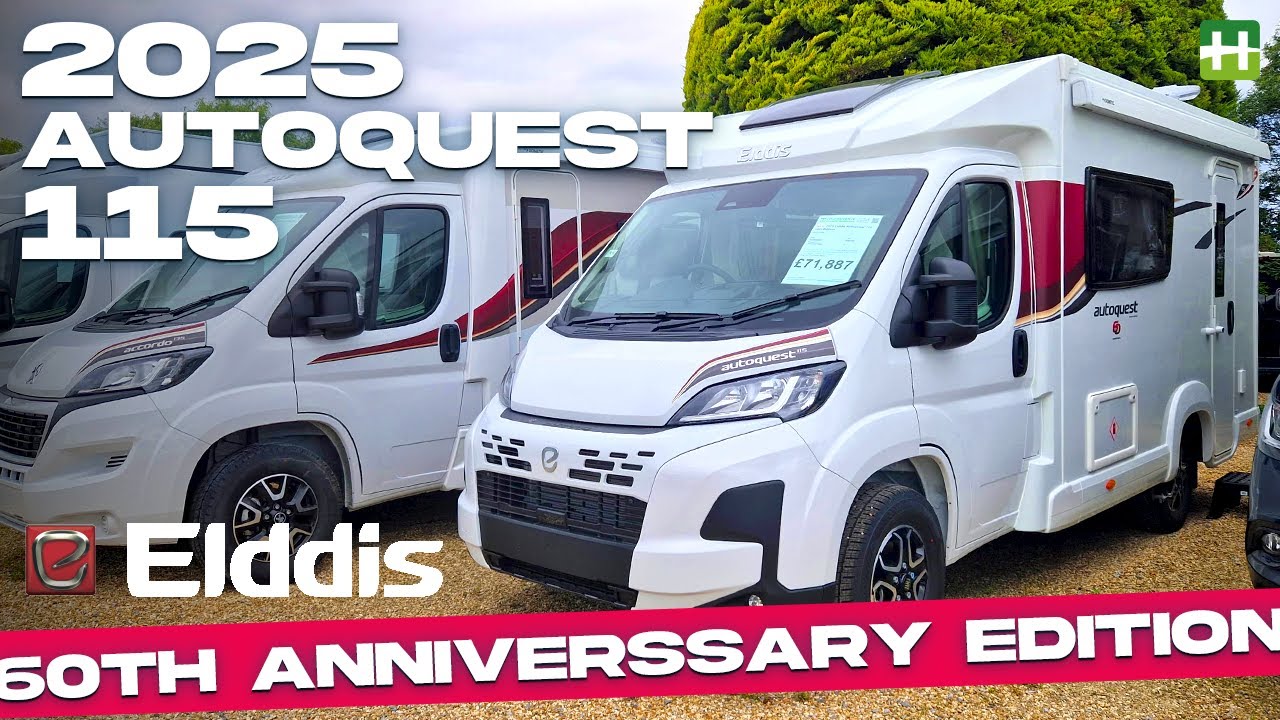 2025 Elddis Autoquest 115 60th Edition | New Motorhome Video Tour - YouTube