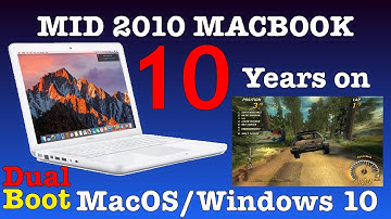 Mid 2010 white MacBook. 10 years old. Still works great. A1342