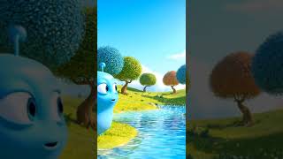 3d pixer animation cartoon ❤️😭 #viralvideo #automobile #ekmotahathighumechala #childrenscartoon