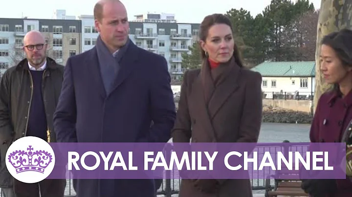 William and Kate Brave Bitter Breeze During Tour o...