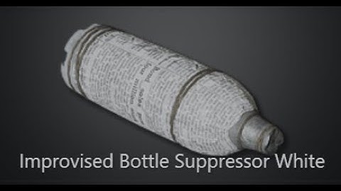 SCUM New Player Item Crafting Guide: Improvised Bottle Suppressor