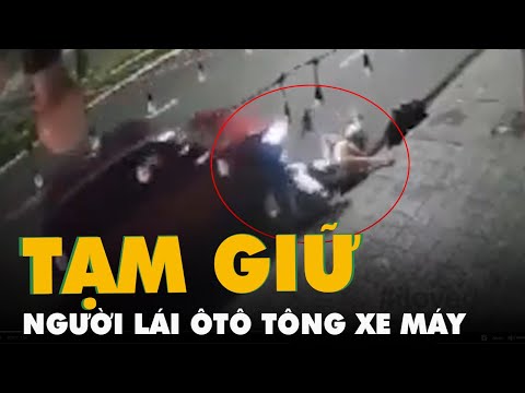 Bắt người đàn ông lái ô tô tông vào xe máy chở vợ đã ly hôn