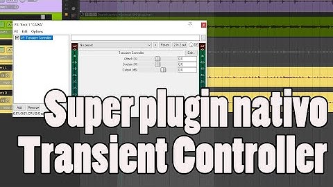 Traga coisas PRA FRENTE DA MIX com o Transient Controller! Plugins #08