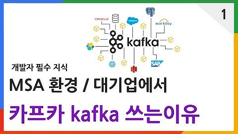 MSA 환경, 대기업에서 카프카 kafka 쓰는이유 | 스터디 리뷰 kafka ep1