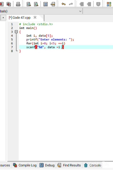 Access Array Elements using pointers#c#coding #shortvideo#CCoderMasters ...
