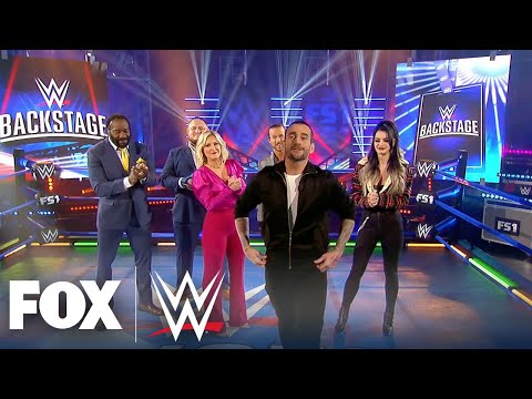 CM Punk makes his surprise debut on WWE Backstage | WWE BACKSTAGE | WWE ON FOX