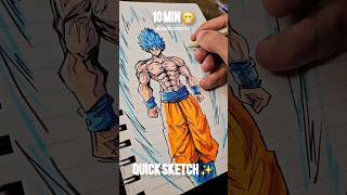 How To Draw Goku 15Sec ,3Min ,10Min