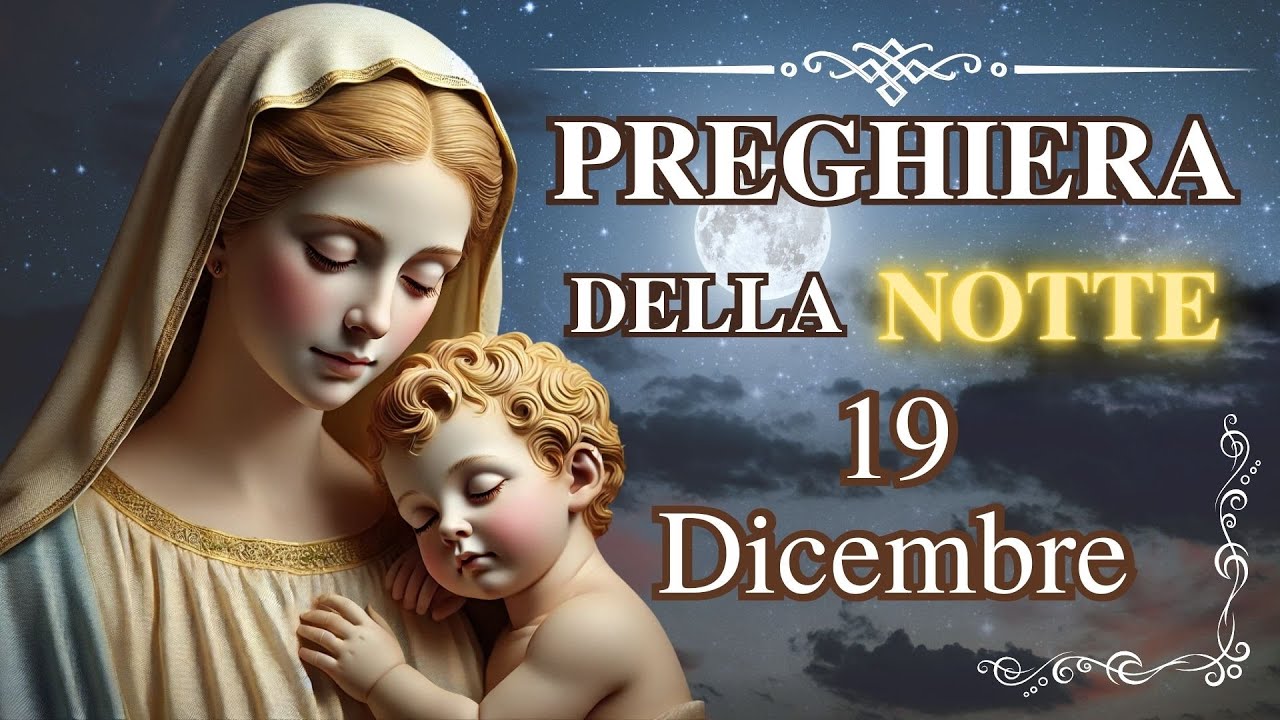 🌙Benedizione della Notte-(Maria sta visitando la tua casa oggi) — APRI LE PORTE DEL CUORE!