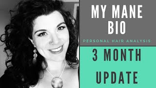 3 month update | My Mane Bio | Hair Analysis