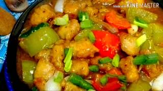 চিকেন মাঞ্চুরিয়ান।Restaurant style chicken manchurian.