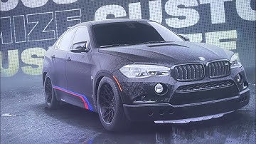 2016 BMW X6 M Customization in Need for Speed Unbound on PS5