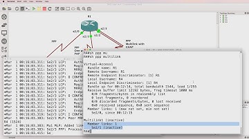 CCNA v3.0 200-125 GNS3 Labs: Troubleshoot PPP Mulitlink. Be careful of debugs!