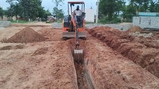 Excavator|tata  Hitachi 30 Excavator| Excavation work using tata Hitachi 30Excavator|Mini Excavator 