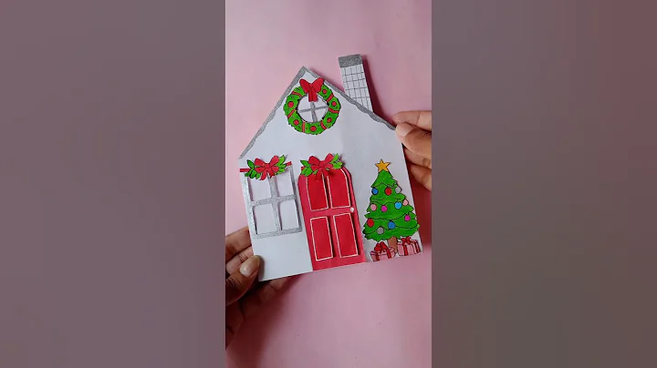 DIY Christmas Card #shorts #shortsfeed #trending #viral #youtubeshorts #diy #christmas
