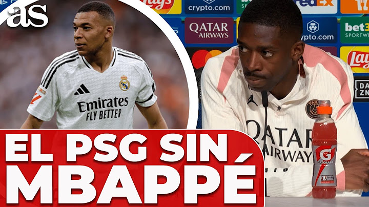 DEMBÉLÉ opina del PSG SIN MBAPPÉ y su SUEÑO de jugar en el REAL MADRID