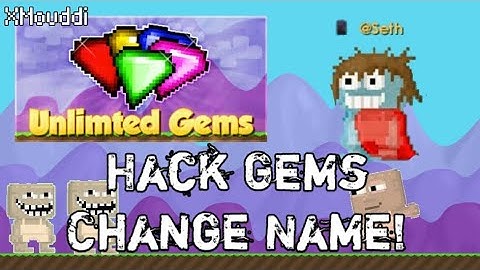 How to Hack Gems and Change Your Name | Growtopia