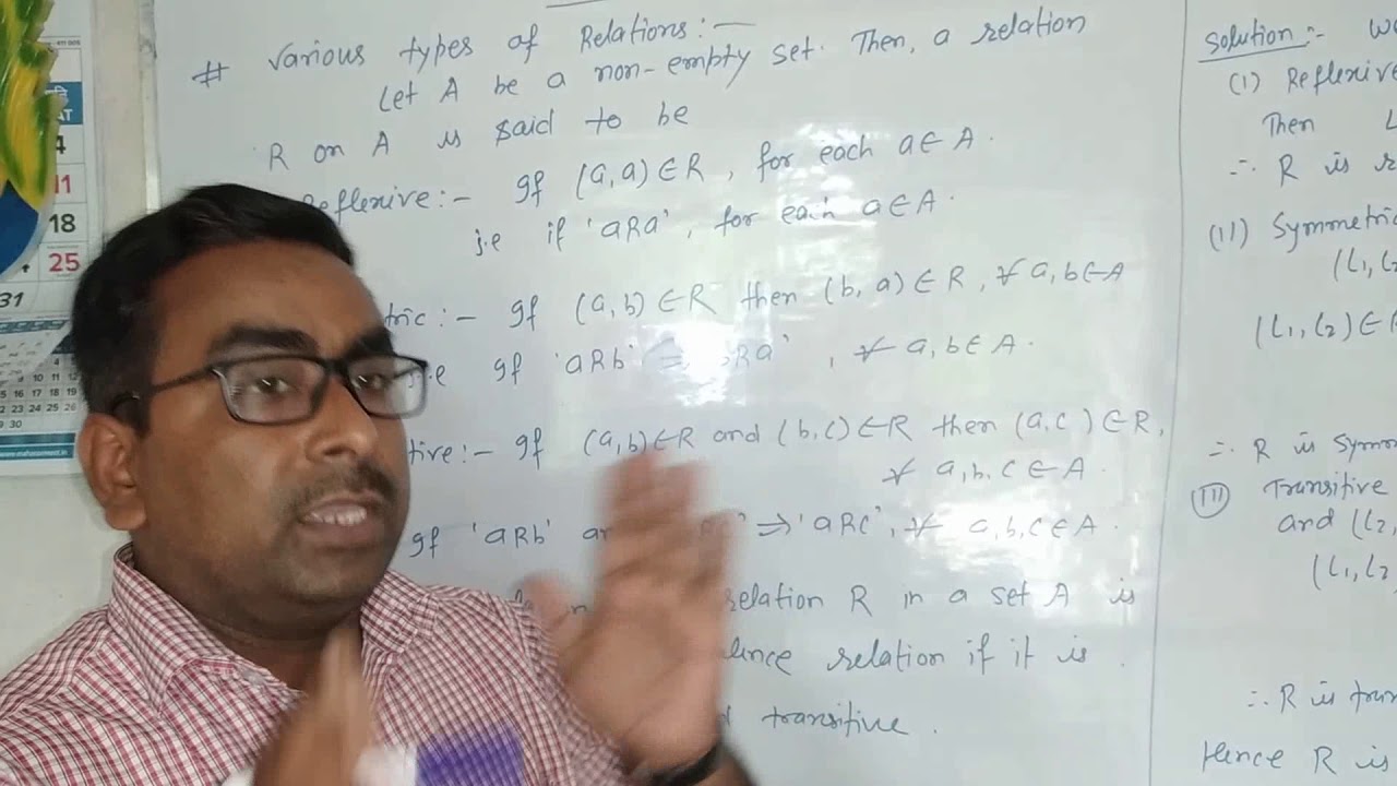 types of relations class 12