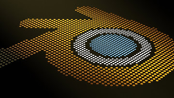 Different ways to create dotted pattern halftone in Blender