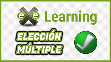 Cómo CREAR una ACTIVIDAD de PREGUNTA de ELECCIÓN MÚLTIPLE en EXELEARNING - Tutorial