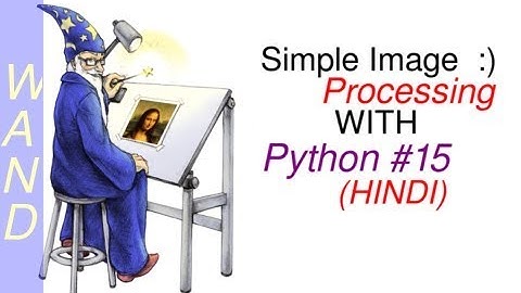 Python-Wand Series, Draw an ellipse using Python HINDI (Part 15)