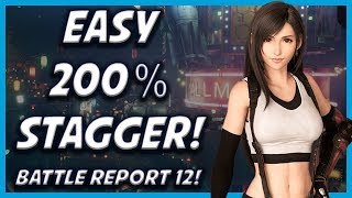 EASY 200% Stagger For Battle Report 12 In FF7 Remake Guide